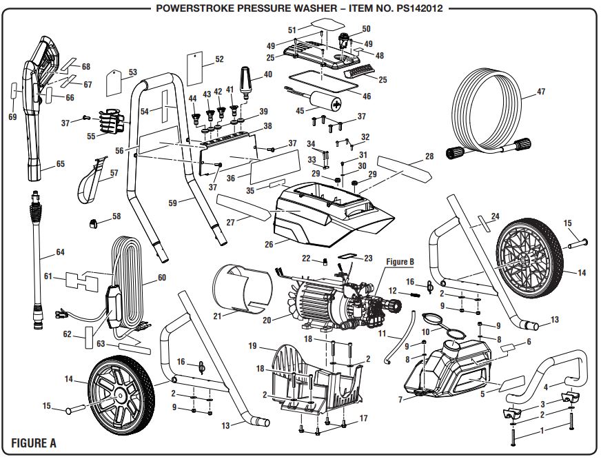 PS142012 REPLACEMENT PARTS